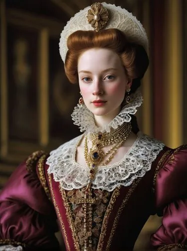 Game Design, Character Design,elizabeth i,queen anne,tudor,portrait of a girl,portrait of a woman,suit of the snow maiden,girl in a historic way,bodice,beautiful bonnet,the hat of the woman,female dol