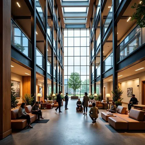 Southwestern Style Student Hall Building Design Ideas