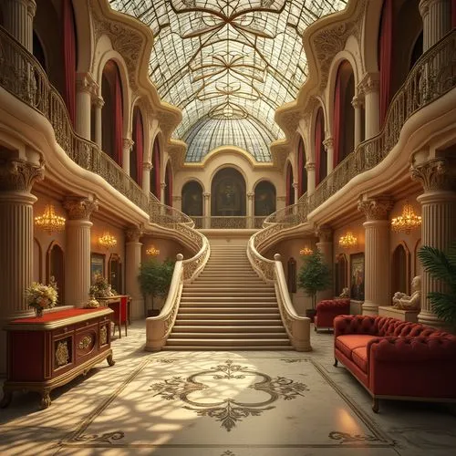 Museum Art Nouveau Style Building Architecture Design Ideas