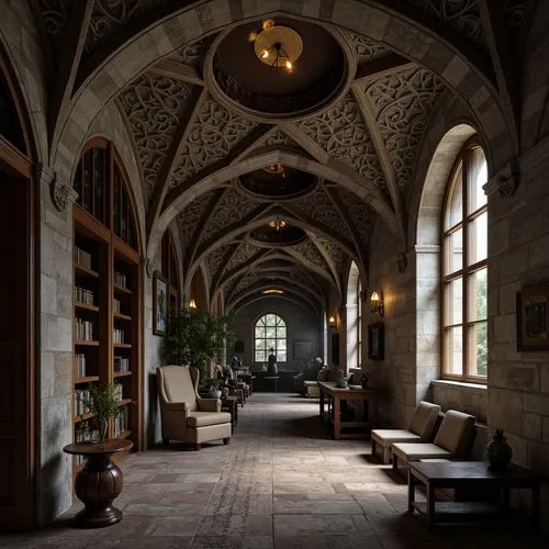 Gothic Style Hostel Architecture Design Ideas
