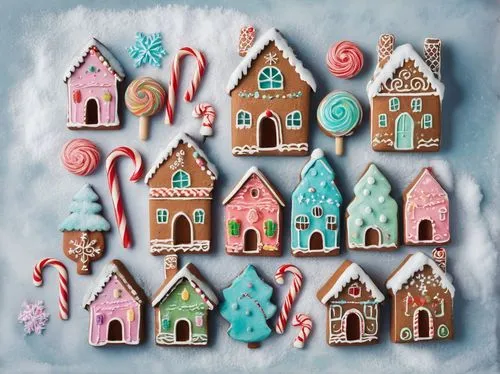 Whimsical gingerbread jail, medieval-inspired architecture, ornate stone walls, icing-mortar details, candy-cane bars, lollipop lanterns, colorful gumdrop decorations, festive holiday atmosphere, snow
