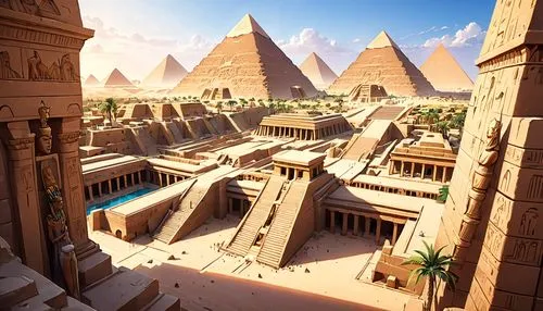  wild angle view,ancient city,ancient egypt,pyramids,ziggurats,scythopolis,kemet,ancient civilization,mastabas,egyptienne,giza,pharaonic,ancient egyptian,pharaohs,eastern pyramid,karnak,mastaba,theed,