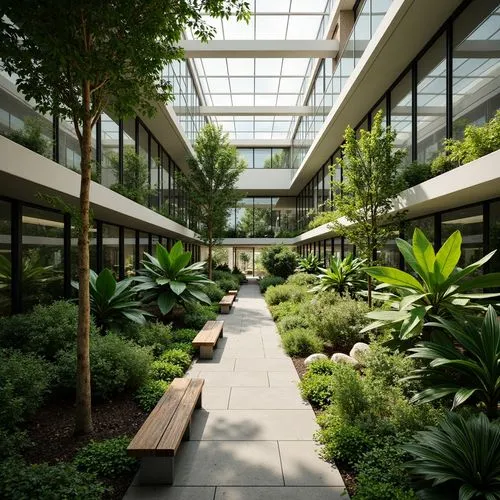Bauhaus Style Greenhouse Building Design Ideas
