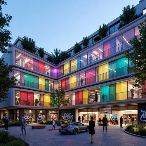 Coastal Youth Center Green Architecture Design Ideas