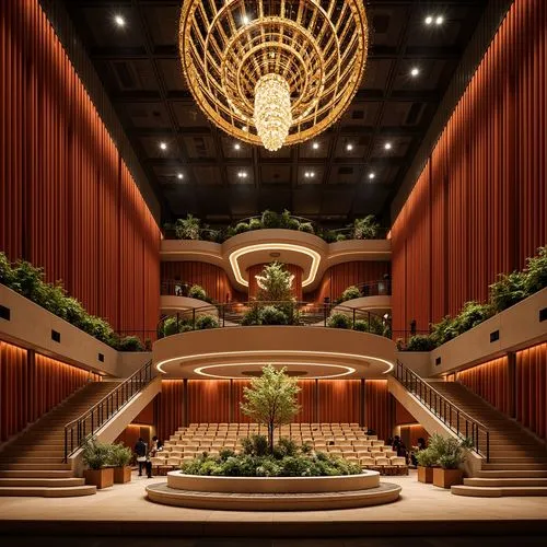 Opera House Futurism Style Building Design Ideas