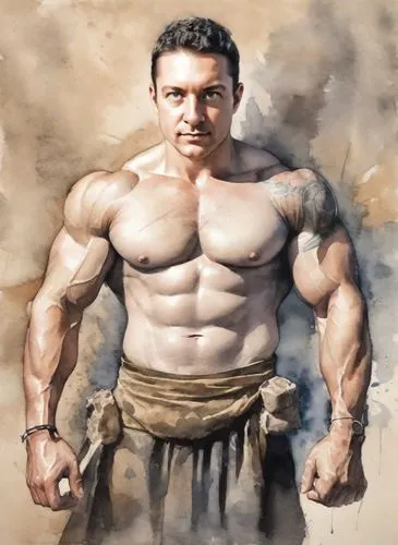 Strongman raper,an illustration of a young man posing in his underwear,aamir,mahabali,klitschko,herculez,ghajini,ferrigato