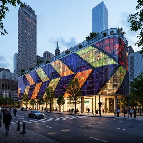 Neoclassicism Style Transportation Hub Architecture Design Ideas