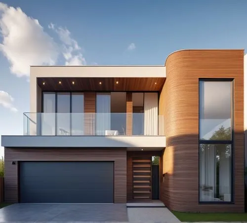modern design house, garage door, driveway,modern house,modern architecture,3d rendering,contemporary,modern style,house shape,smart home,render,two story house,cubic house,dunes house,landscape desig