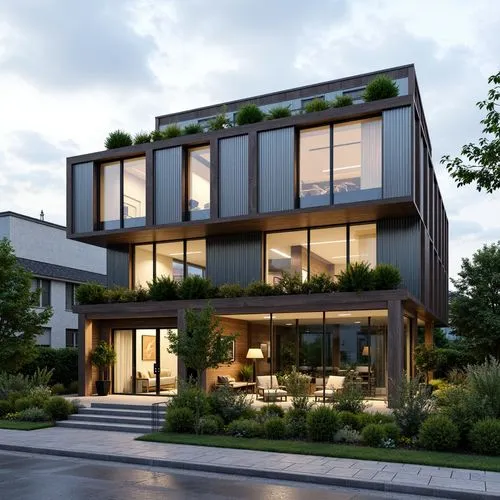 Social Housing Style Concrete Design Ideas