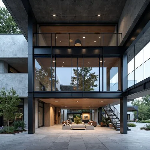 Warehouse Structuralism Style Architecture Design Ideas