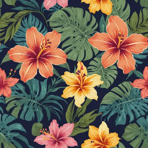 tropical floral background,floral digital background,floral background,floral mockup,flower wallpaper,flowers pattern,flower background,retro flowers,japanese floral background,orange floral paper,tro