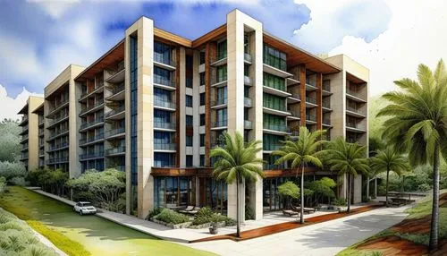 a el next to the beach in watercolors,condominium,new housing development,condominiums,hotel complex,condo,condos,apartment complex,resort,residential building,apartments,redevelop,multifamily,apartme
