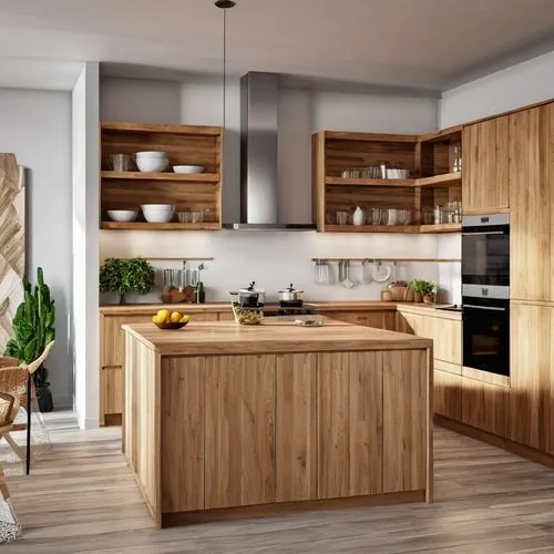 Cozinha moderna com moveis em madeira 
,kitchen design,modern kitchen interior,modern kitchen,kitchen interior,wood casework,kitchens,limewood,cocina,scavolini,new kitchen,laminated wood,kitchenette,k