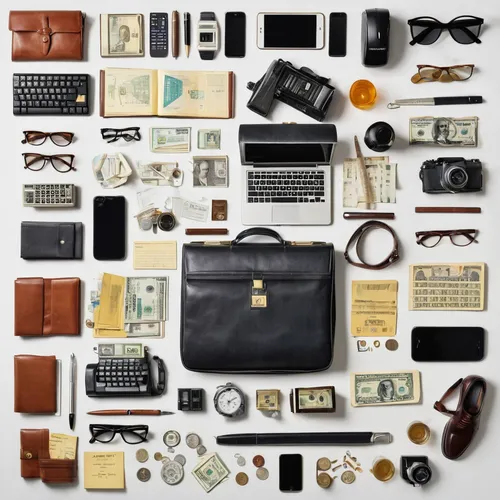 1980's Wall Street stock broker,briefcase,business bag,compartments,flat lay,leather suitcase,attache case,old suitcase,accountant,writing accessories,summer flat lay,leather goods,suitcase,suitcases,