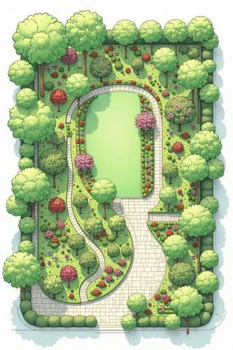 planting design detailed drawing for a public park




,the aerial view of a garden layout,landscape plan,climbing garden,gardens,nature garden,highway roundabout,vegetable garden,Unique,Design,Infogr