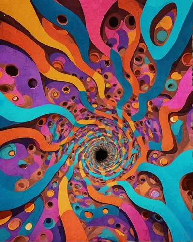 singe,a painting of multiple circles and spots,colorful spiral,kaleidoscape,vortex,toroidal,spiral,kaleidoscope,kaleidoscope art,kaleidoscopic,spirals,spiral nebula,mandala loops,spiral background,spi