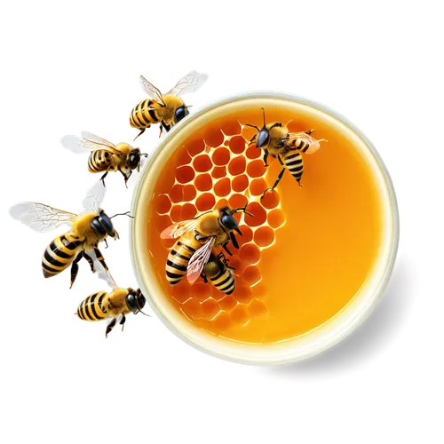 centrado en el lienzo un tarro de miel lleno con abejas volando,a bunch of bees inside a honey bowl,honeybees,honey bees,beeswax,bee pollen,beekeeping,bee,beekeepers,bees,beekeeper,bee hive,beehives,p
