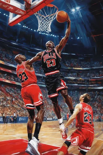 Imagine Michael Jordan's last game as a professional basketball player and describe the intense atmosphere inside the stadium.,michael jordan,air jordan,bulls,goats,young bulls,slam dunk,young goats,j