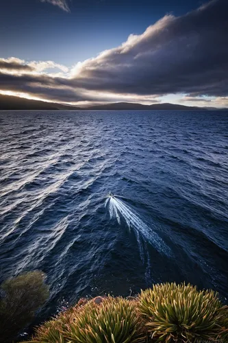 Follow Me.............. - d'Entrecasteaux Channel, Tasmania by Liam Byrne,lake taupo,falkland islands,tasmania,seascapes,llanquihue lake,south island,seascape,orkney island,north island,norway coast,b