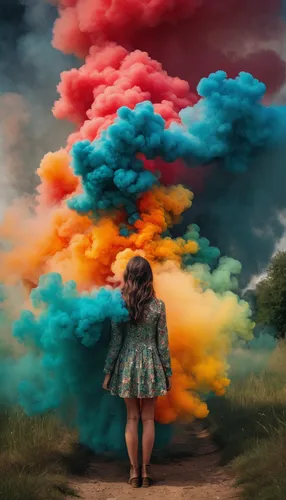 color smoke bomb photography,rainbow clouds,the festival of colors,smoke bomb,rainbow color palette,colorfulness,colorful life,conceptual photography,smoke art,colorful background,rainbow background,f