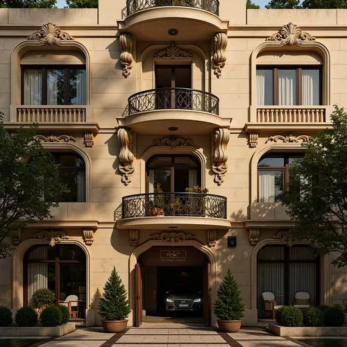 Residential Baroque Style Architecture Design Ideas