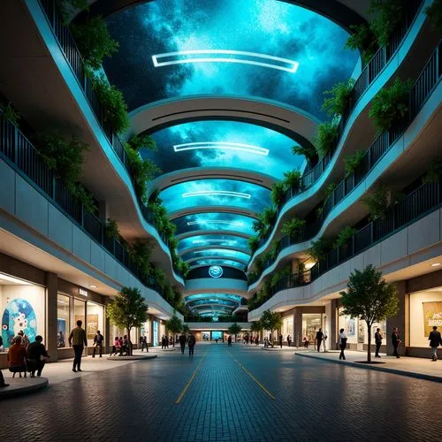 Metabolism Style Metro Station Architecture Design Ideas