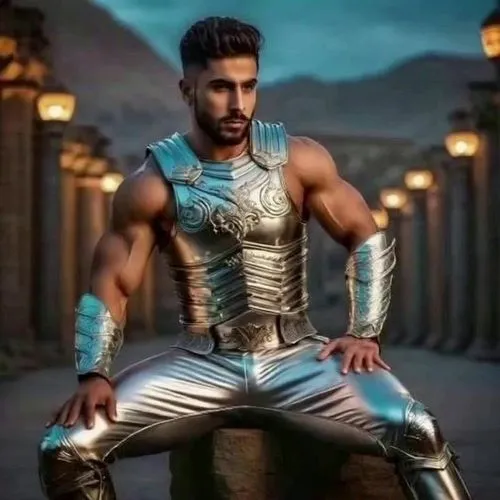looks directly at the camera with a smug arrogant smirk and speaks in a smooth, upper-crust British accent  : "You pretend to speak for God, but I am divine. Therefore, as your absolute superior, I or