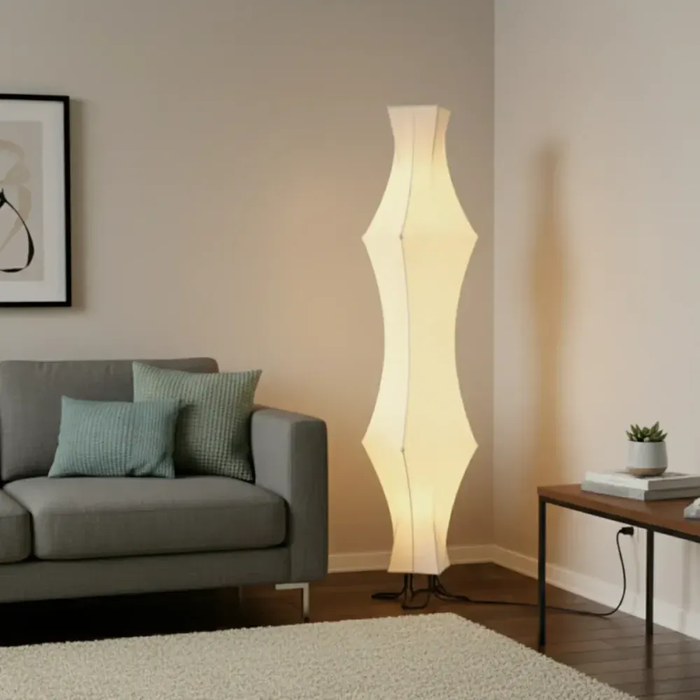 Twist Silk Floor Lamp