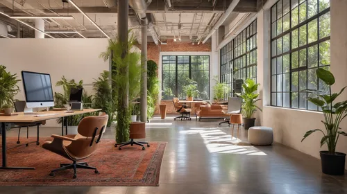 modern office,creative office,offices,loft,working space,forest workplace,coworking,assay office,interior design,modern decor,company headquarters,contemporary decor,graphic design studio,daylighting,