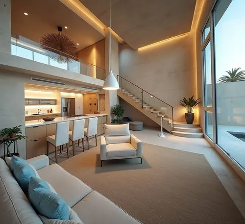 DISEÑO INTERIOR DE UN LOFT UBICADO EN RYADH ARABIA SAUDITA  ESTILO MINIMALISTA, COMBINANDO ELEMENTOS DE LA ARQUITECTURA REGIONAL DEL LUGAR, ELEMENTOS DE LA ARQUITECTURA ISLAMICA, CON ELEMENTOS MODERNO