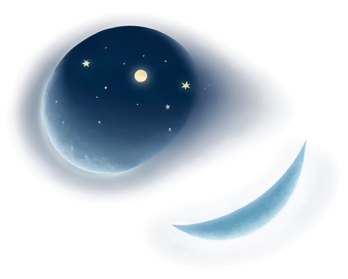 Lunar cycles, crescent moon, full moon, quarter moon, gibbous moon, lunar eclipse, starry night sky, dark blue gradient background, misty atmosphere, soft glow, 3/4 composition, panoramic view, cinema