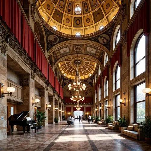 Byzantine Style Music Venue Architecture Design Ideas
