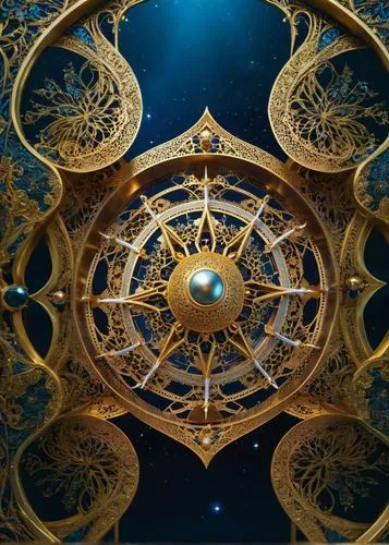 fractal environment,fractals,kaleidoscope,stargate,fractalius,ornate,atlantis,fractals art,mandelbulb,sky space concept,centrepiece,the center of symmetry,fractal,zodiac,kaleidoscopic,intricate,natara