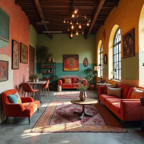 Cinema Eclecticism Style Building Design Ideas