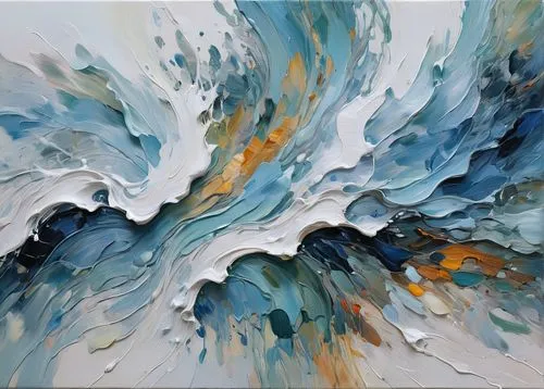 strokes of oil paint ending on a white canvas, there are many strokes and they are in the same direction, an abstract image, a background of oil painting in the style of impressionism, impasto style, 