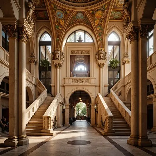 Baroque Style Shopping Centers Architecture Design Ideas