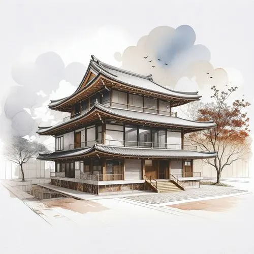 Traditional Japanese Building