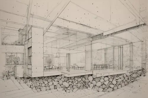 structural glass,frame drawing,renderings,bunshaft,glass facade,lecture hall,crittall,snohetta,glasshouse,unbuilt,conference room,sketchup,associati,gensler,glass wall,koolhaas,lecture room,piranesi,r
