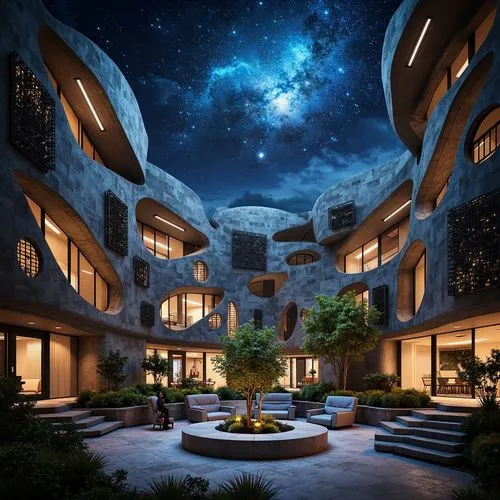 Planetarium Postmodernism Style Architecture Design Ideas