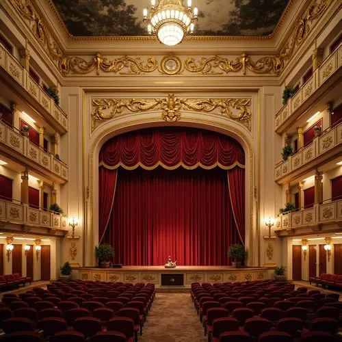Academic Style Opera House Building Design Ideas