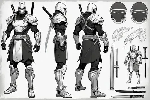  ,the armor design for ninja in samurai,knight armor,armors,armor,concept art,revamps,redesigns,turnarounds,cleric,subclasses,female warrior,myrmidon,alien warrior,subclass,breastplates,redesigning,co