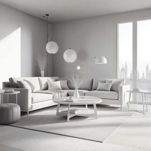 Interior White Model,modern minimalist lounge,modern living room,minotti,livingroom,living room,apartment lounge