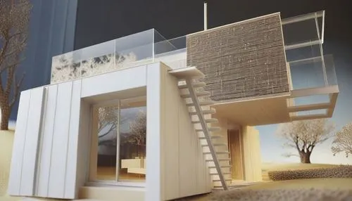 the miniature model is in the shape of a house,cubic house,cube stilt houses,cube house,model house,inverted cottage,miniature house,dolls houses,mirror house,doll house,frame house,dollhouses,insect 