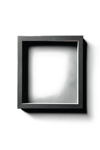 Plain black background, high-key lighting, solo, no subject, empty space, minimalist, simple composition, soft focus, shallow depth of field, monochromatic, matte finish.,a black po frame with white a