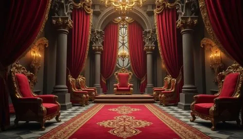 Bank Baroque Style Fabrics Material Design Ideas