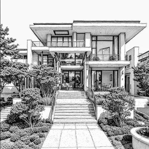 Irvine,sketchup,revit,house drawing,3d rendering,modern architecture,modern house,cantilevers,autodesk,penciling,hovnanian,contemporary,renderings,landscape design sydney,eichler,garden elevation,arch