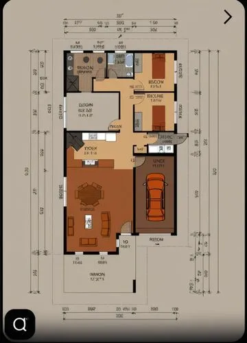 Generate a photorealistic 3D architectural floor plan based on the uploaded floor plan, maintaining the exact geometry, proportions, dimensions, and layout. Use the selected image as style reference f