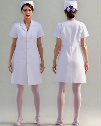 Nice white nurse Outfit.,two women in white scrub suits are standing together, Nice white nurse Outfit.,nurses,female nurse,male nurse,nurse,nurse Outfit.