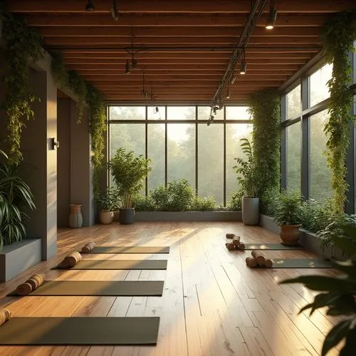 Fitness Club Organic Architecture Design Ideas