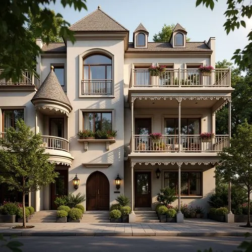 Eclecticism Style Visitor Center Building Design Ideas
